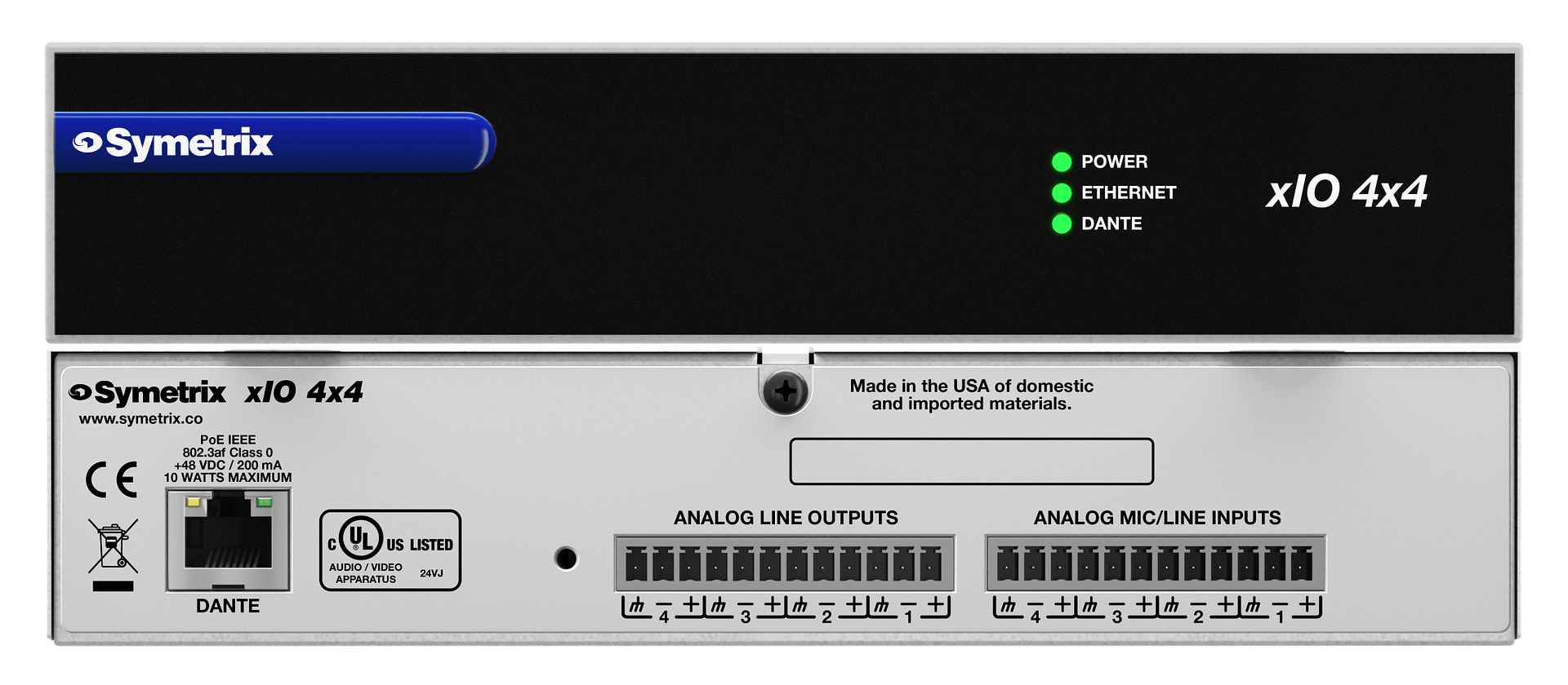 xIO Audio Expanders with Dante - Symetrix